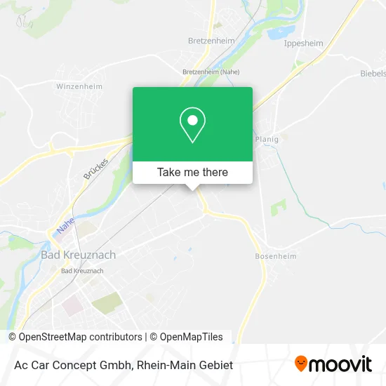 Ac Car Concept Gmbh map