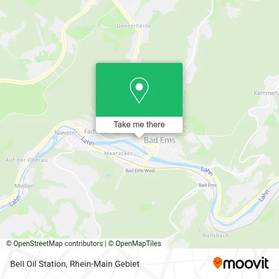 Bell Oil Station map