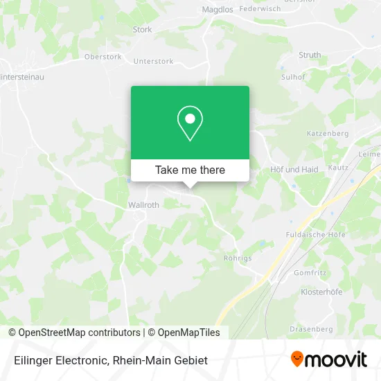 Eilinger Electronic map