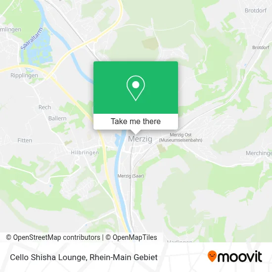Cello Shisha Lounge map