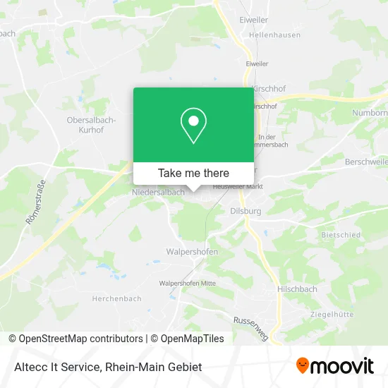 Altecc It Service map