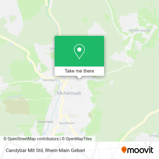 Candybar Mit Stil map