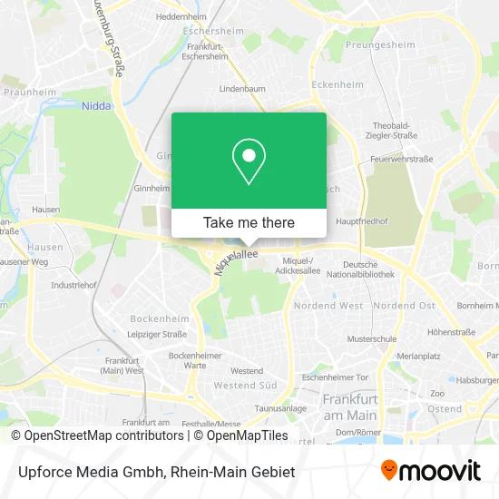 Upforce Media Gmbh map