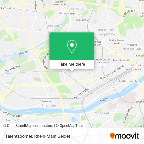 Talentzoomer map