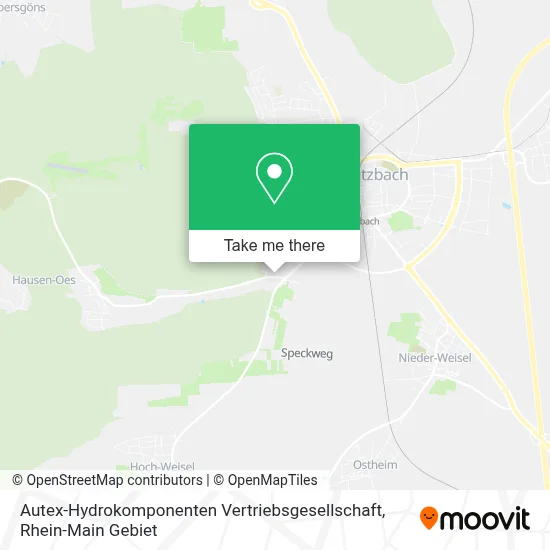 Autex-Hydrokomponenten Vertriebsgesellschaft map