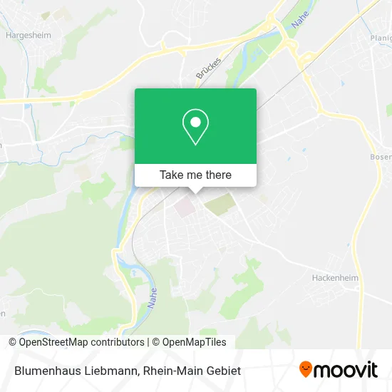 Blumenhaus Liebmann map