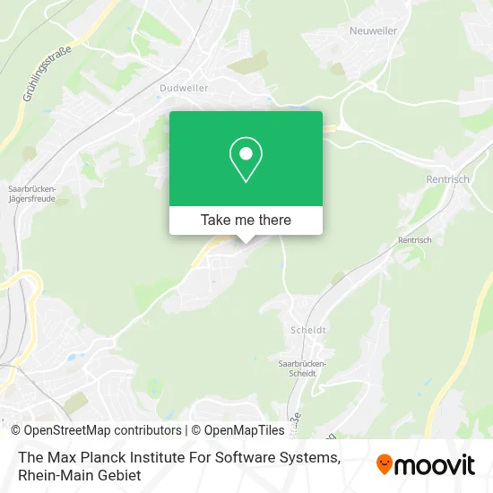 The Max Planck Institute For Software Systems map