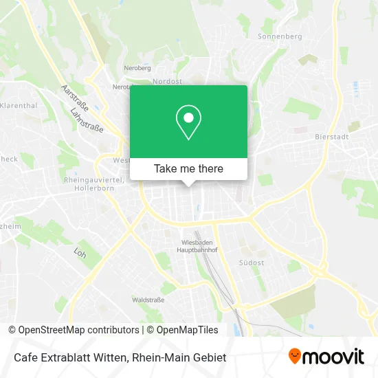 Cafe Extrablatt Witten map