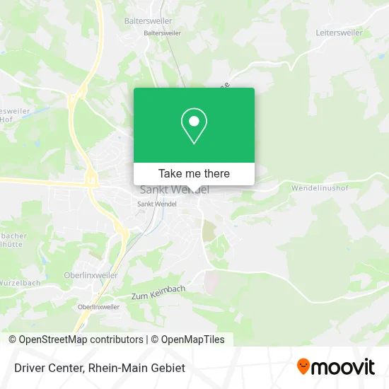 Driver Center map