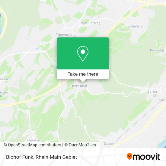 Biohof Funk map