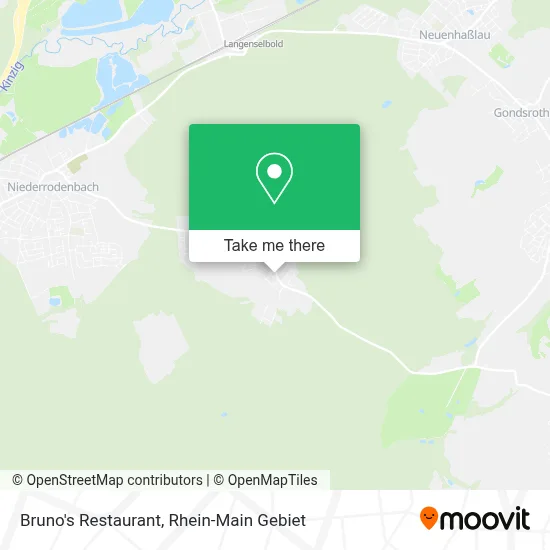 Bruno's Restaurant map
