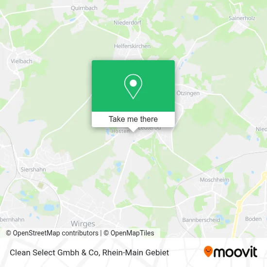 Clean Select Gmbh & Co map