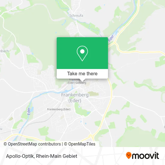 Apollo-Optik map