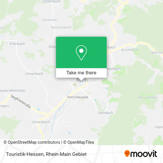 Touristik-Hessen map