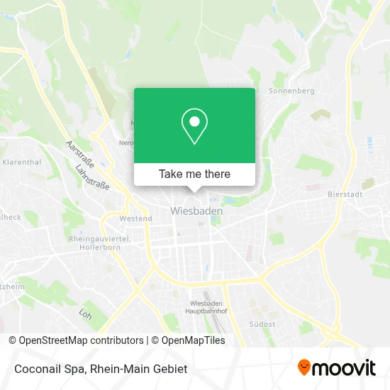 Coconail Spa map