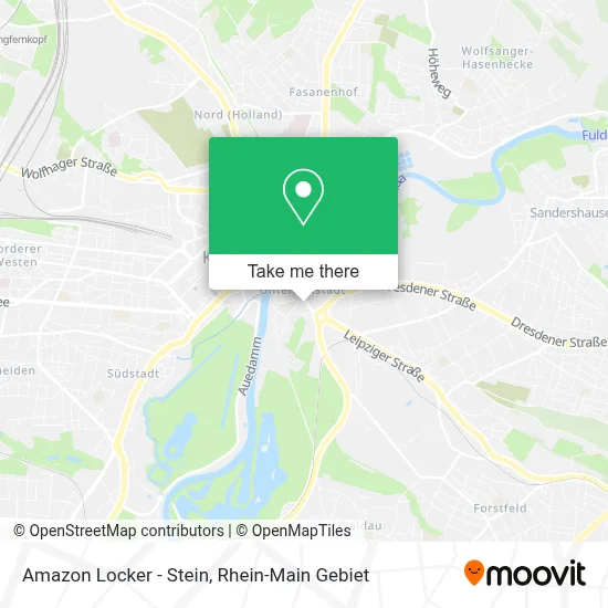 Amazon Locker - Stein map
