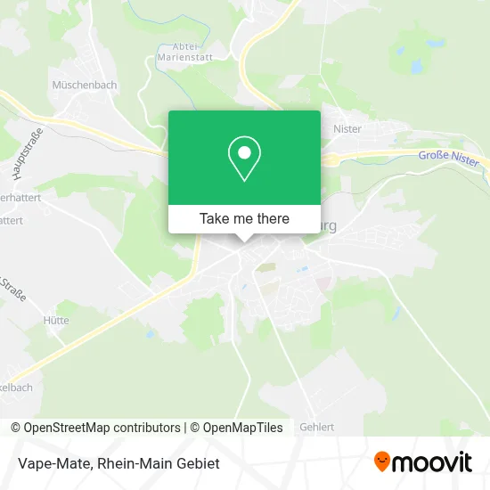 Vape-Mate map