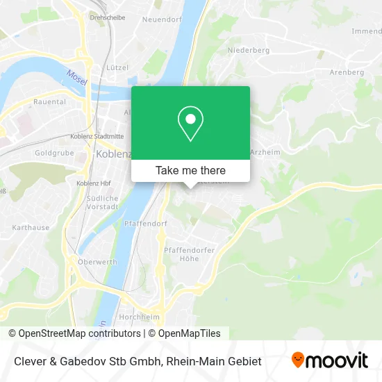 Clever & Gabedov Stb Gmbh map