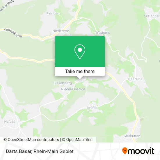 Darts Basar map