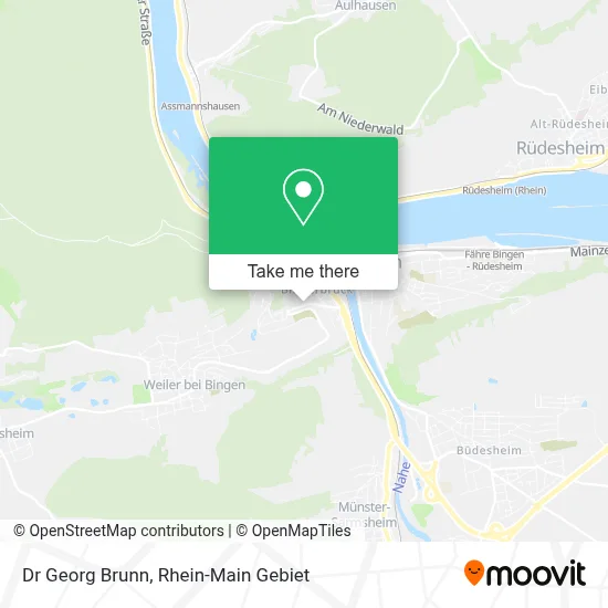 Dr Georg Brunn map
