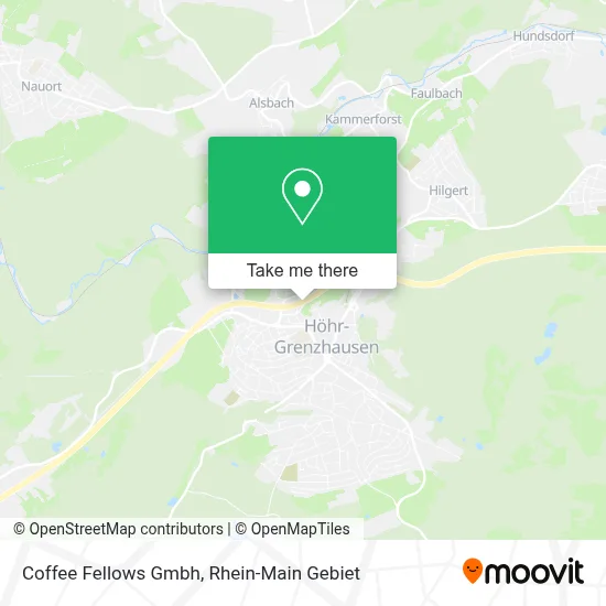 Coffee Fellows Gmbh map