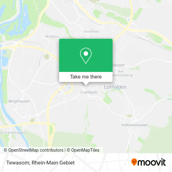 Tewasom map