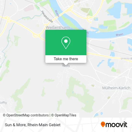 Sun & More map