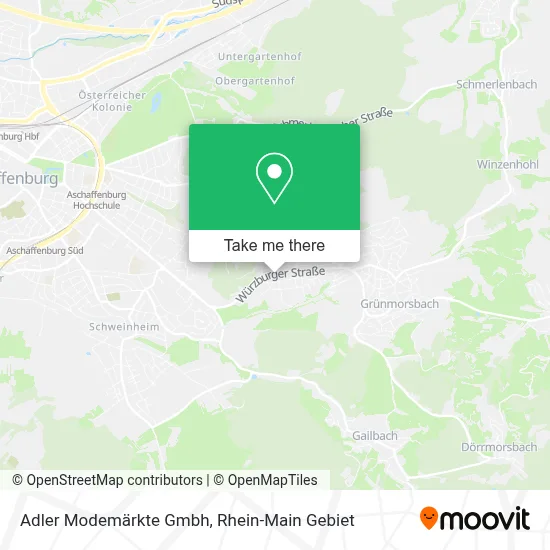 Adler Modemärkte Gmbh map