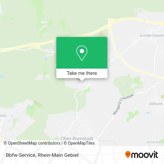 Bbfw-Service map