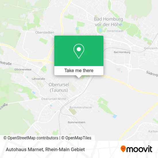 Autohaus Marnet map