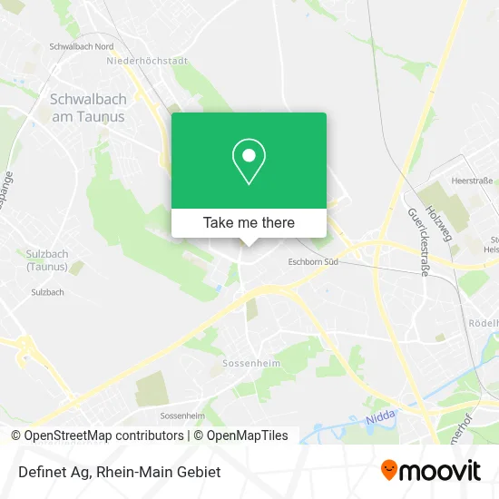 Definet Ag map