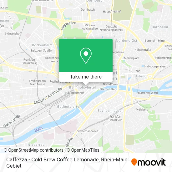 Caffezza - Cold Brew Coffee Lemonade map