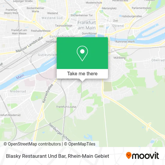 Blasky Restaurant Und Bar map