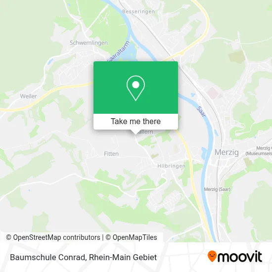 Baumschule Conrad map
