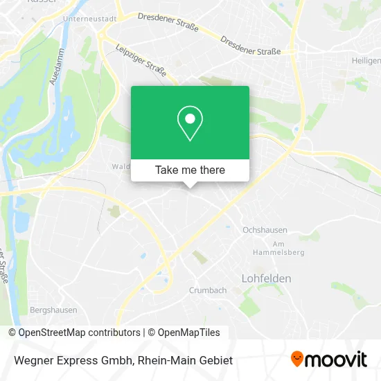 Wegner Express Gmbh map