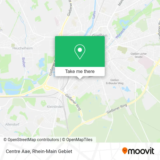 Centre Aae map