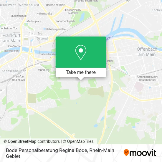 Bode Personalberatung Regina Bode map