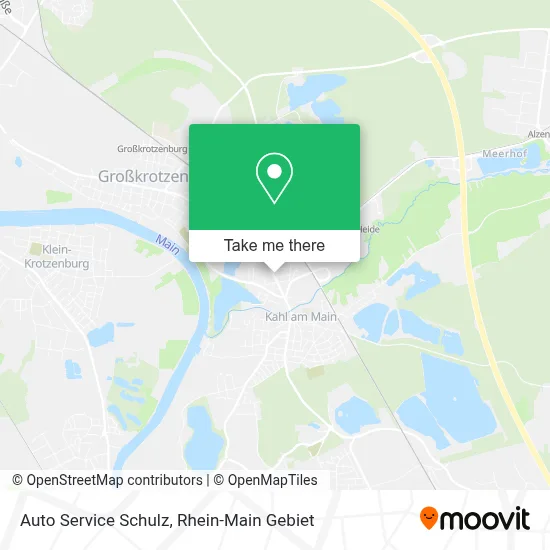 Auto Service Schulz map