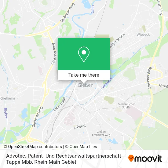 Advotec. Patent- Und Rechtsanwaltspartnerschaft Tappe Mbb map