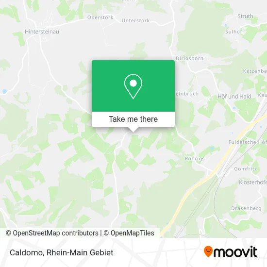 Caldomo map
