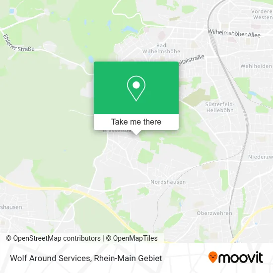 Wolf Around Services map