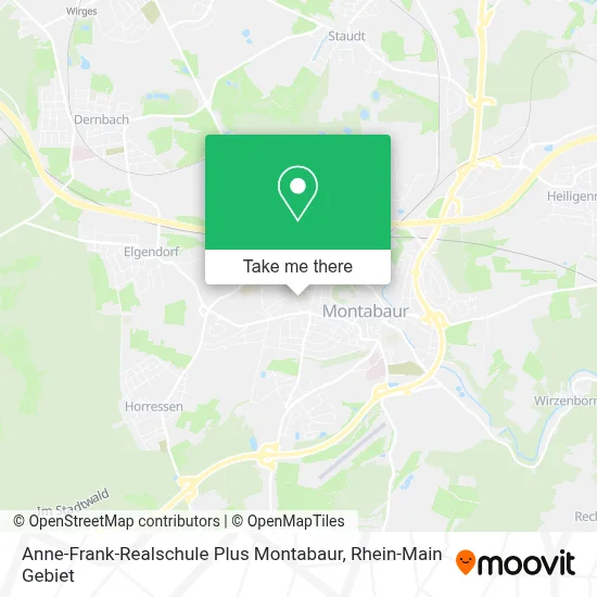 Anne-Frank-Realschule Plus Montabaur map