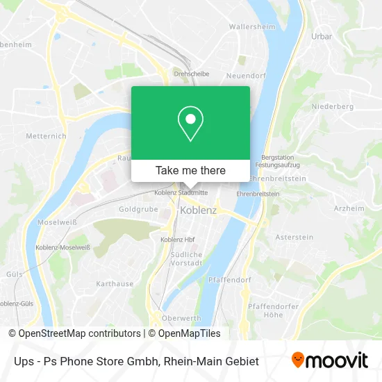 Ups - Ps Phone Store Gmbh map