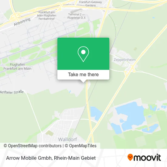 Arrow Mobile Gmbh map