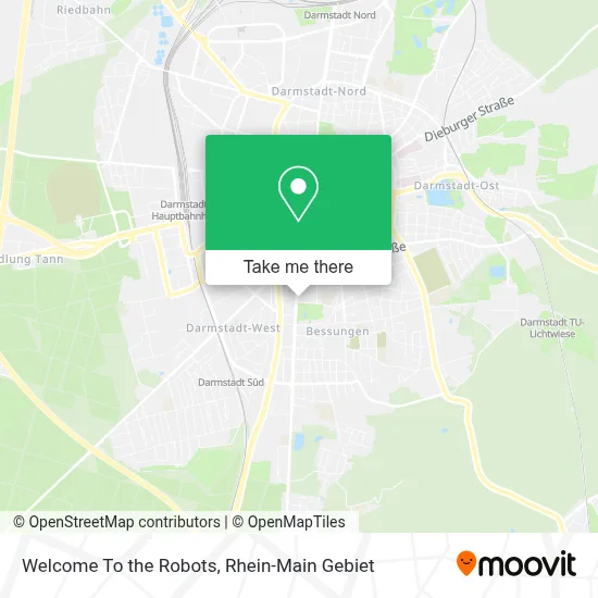 Welcome To the Robots map