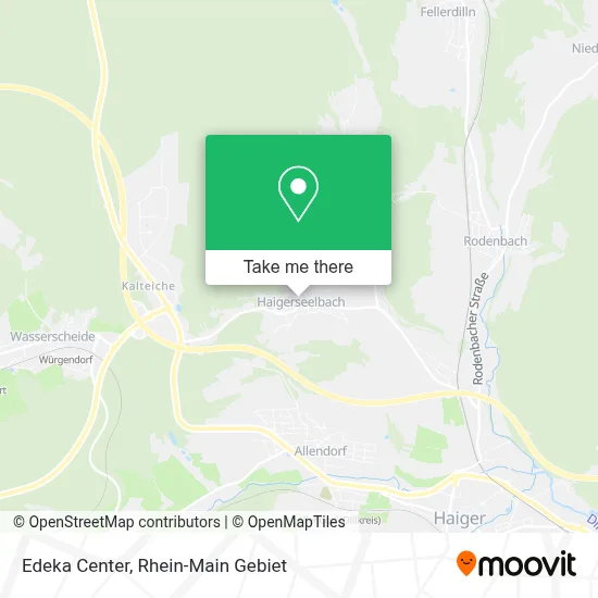 Edeka Center map