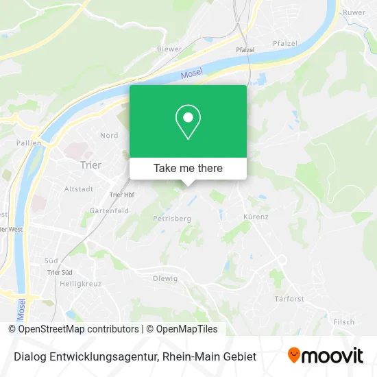 Dialog Entwicklungsagentur map
