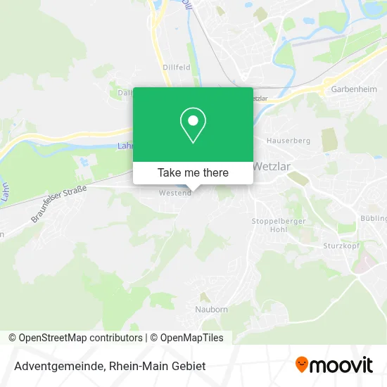 Adventgemeinde map