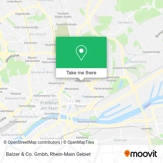 Balzer & Co. Gmbh map