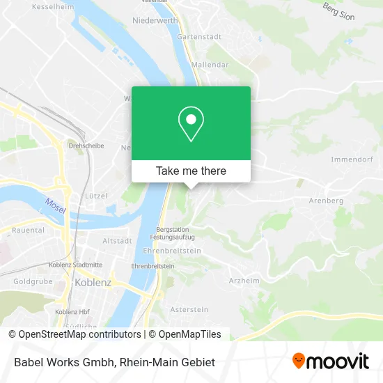 Babel Works Gmbh map